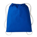 Sapphire-Natural - Front - Nutshell Drawstring Gymsac