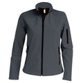 Titanium - Front - Kariban Womens-Ladies Contemporary Softshell 3 Layer Performance Jacket