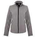 Marl Grey - Front - Kariban Womens-Ladies Contemporary Softshell 3 Layer Performance Jacket