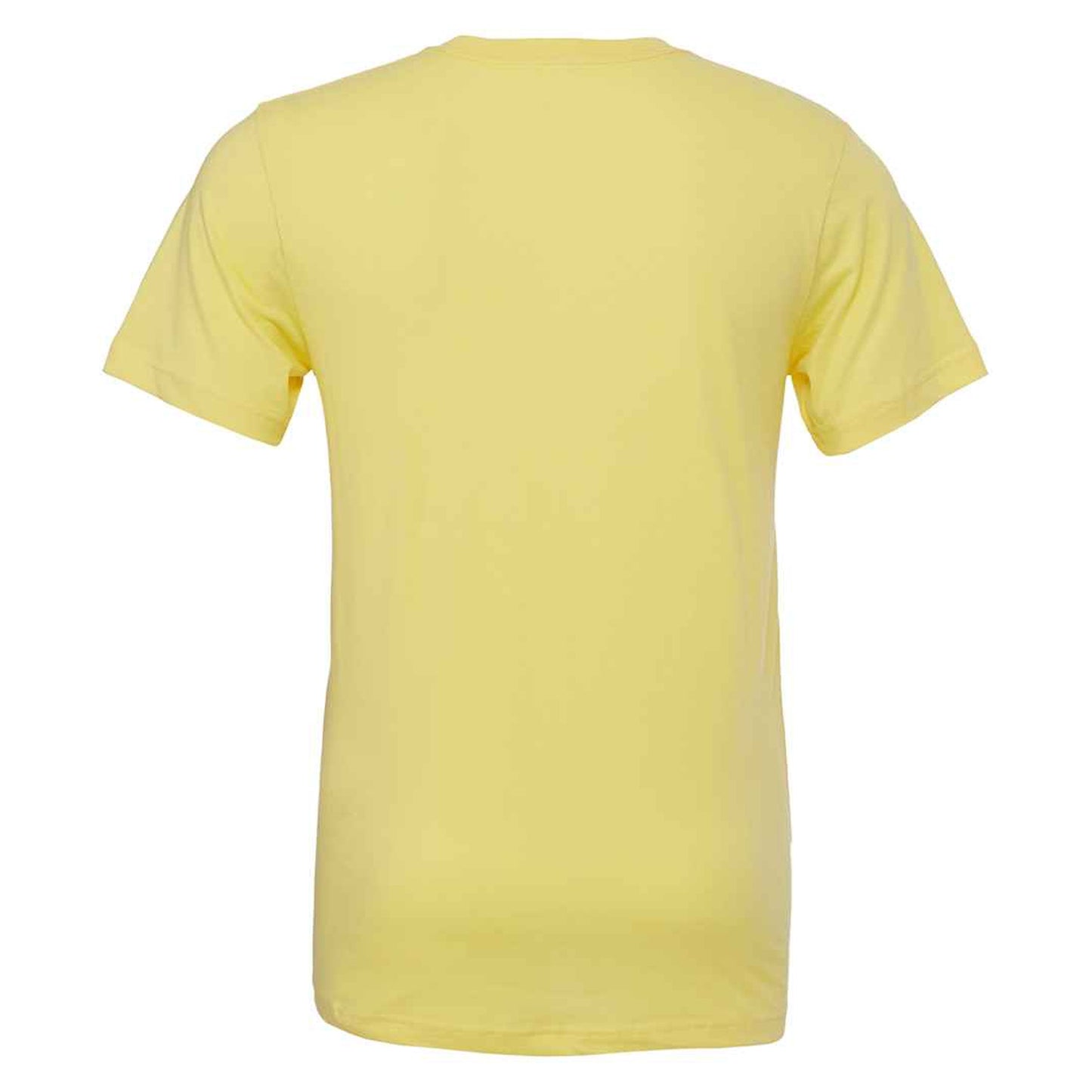 Heather Yellow Gold - Back - Bella + Canvas Adults Unisex Heather Cvc Short Sleeve T-Shirt