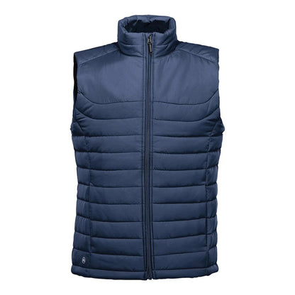 Navy - Front - Stormtech Mens Nautilus Quilted Bodywarmer-Gilet