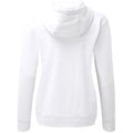 White - Side - Asquith & Fox Womens-Ladies Zip-Through Organic Hoodie