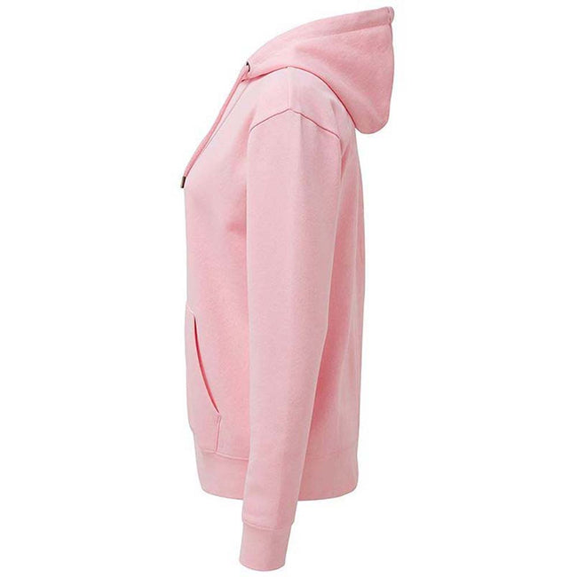 Soft Pink - Back - Asquith & Fox Womens-Ladies Zip-Through Organic Hoodie