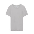 Earth Grey - Front - Alternative Apparel Mens Organic Crew T-Shirt