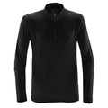 Black-Red - Front - Stormtech Mens Pulse Fleece Pullover