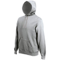 Oxford Grey - Front - Kariban Mens Heavy Contrast Hooded Sweatshirt - Hoodie