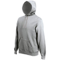 Oxford Grey - Front - Kariban Mens Heavy Contrast Hooded Sweatshirt - Hoodie