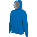Royal Blue - Front - Kariban Mens Heavy Contrast Hooded Sweatshirt - Hoodie