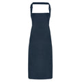 Black - Front - Premier Waterproof Bib Apron