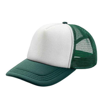 Bottle-White - Back - Result Headwear Mens Core Detroit 1-2 Mesh Truckers Cap