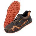 Black-Orange - Back - Result Work Guard Adults Unisex Hardy Safety Trainer