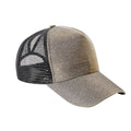 Gold - Front - Result Headwear Mens Core New York Sparkle Cap