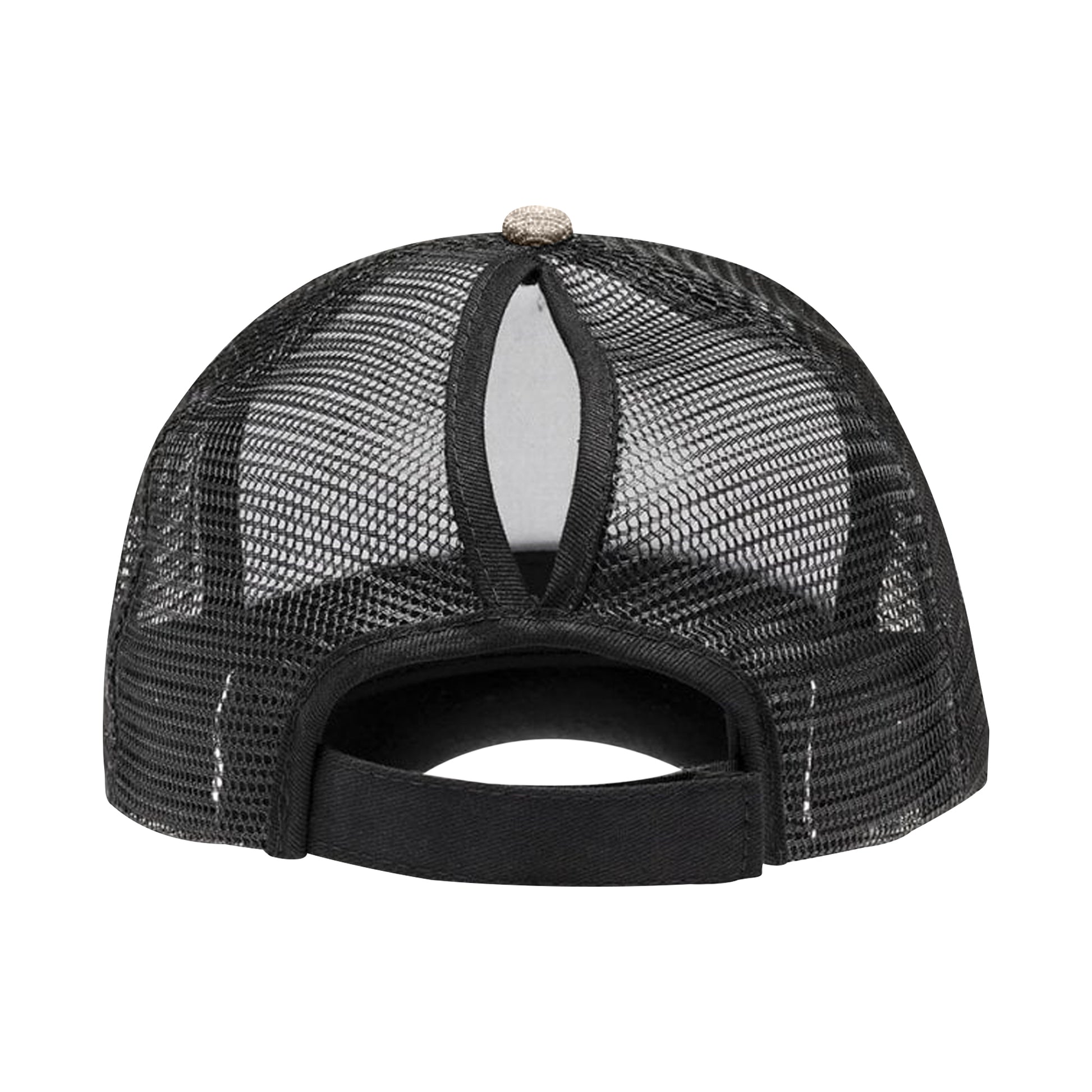 Gold - Back - Result Headwear Mens Core New York Sparkle Cap
