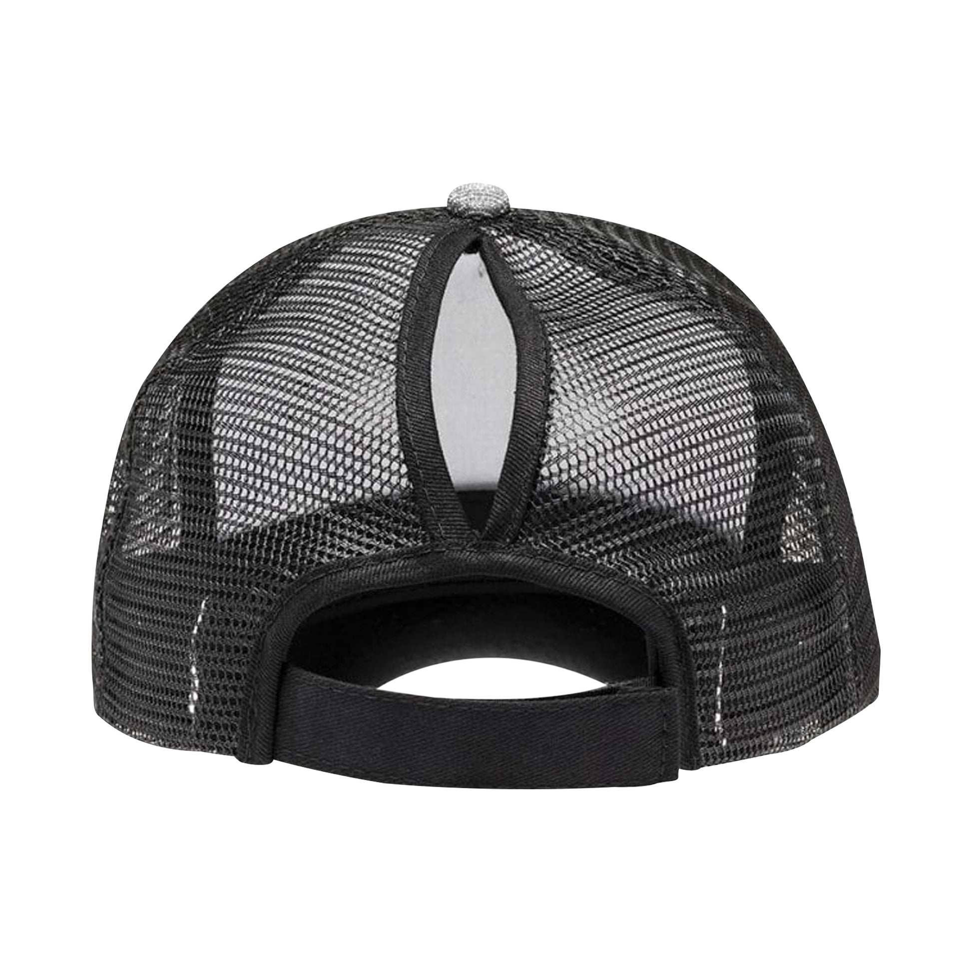 Silver - Back - Result Headwear Mens Core New York Sparkle Cap