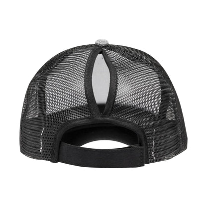 Silver - Back - Result Headwear Mens Core New York Sparkle Cap