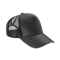 Black - Front - Result Headwear Mens Core New York Sparkle Cap