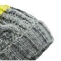 Light Grey-Citron - Back - Beechfield Unisex Adults Apres Cuffed Beanie