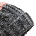 Graphite Grey-Blush - Back - Beechfield Unisex Adults Apres Cuffed Beanie