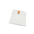 White - Back - A&R Towels Womens-Ladies Waffle Hooded Bathrobe