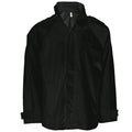 Black - Front - Kariban Mens 3-in-1 Waterproof Performance Jacket