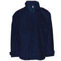 Navy - Front - Kariban Mens 3-in-1 Waterproof Performance Jacket