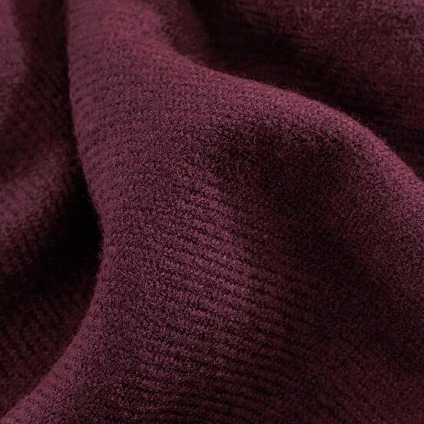 Burgundy - Back - Beechfield Unisex Classic Woven Oversized Scarf