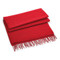 Classic Red - Front - Beechfield Unisex Classic Woven Oversized Scarf