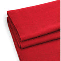 Classic Red - Back - Beechfield Unisex Classic Woven Oversized Scarf