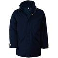 Navy-Navy - Front - Kariban Mens Parka Performance Jacket