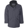 Convoy Grey - Front - Kariban Mens Parka Performance Jacket