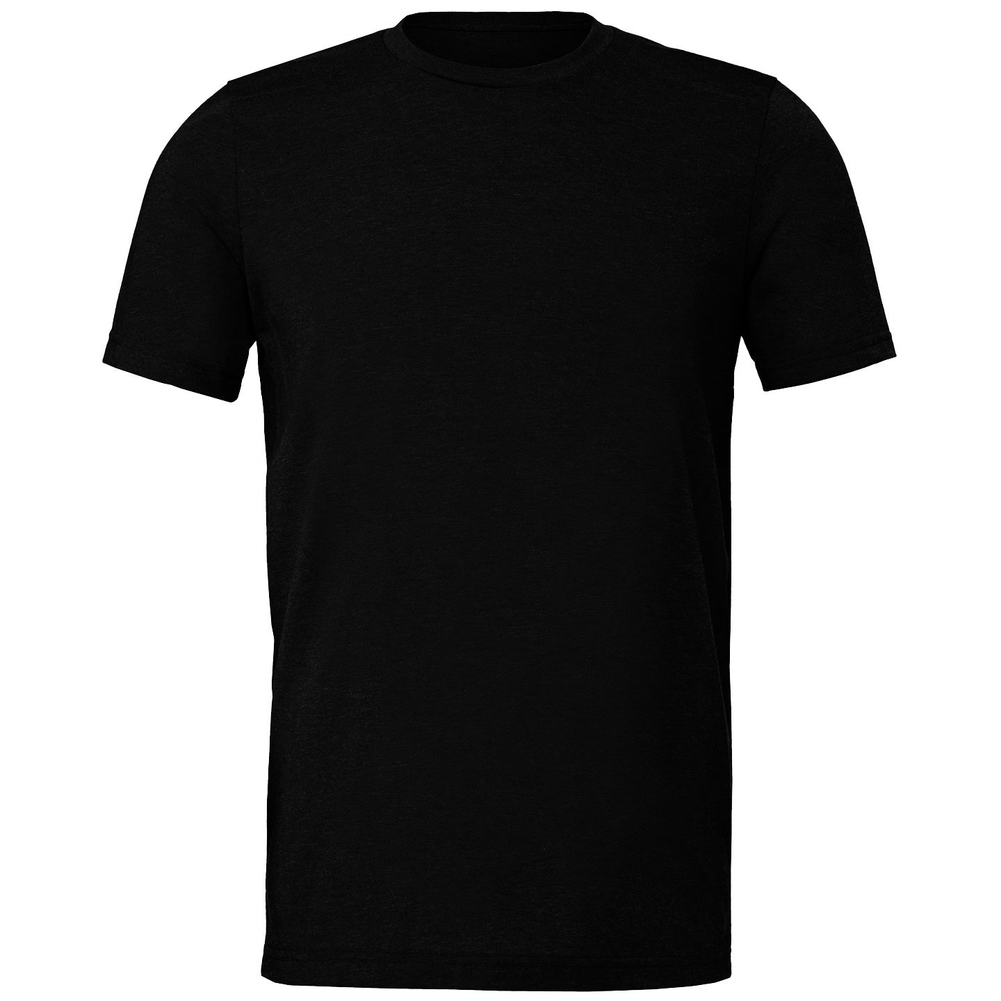 Solid Black Blend - Front - Bella + Canvas Unisex Sueded Tee