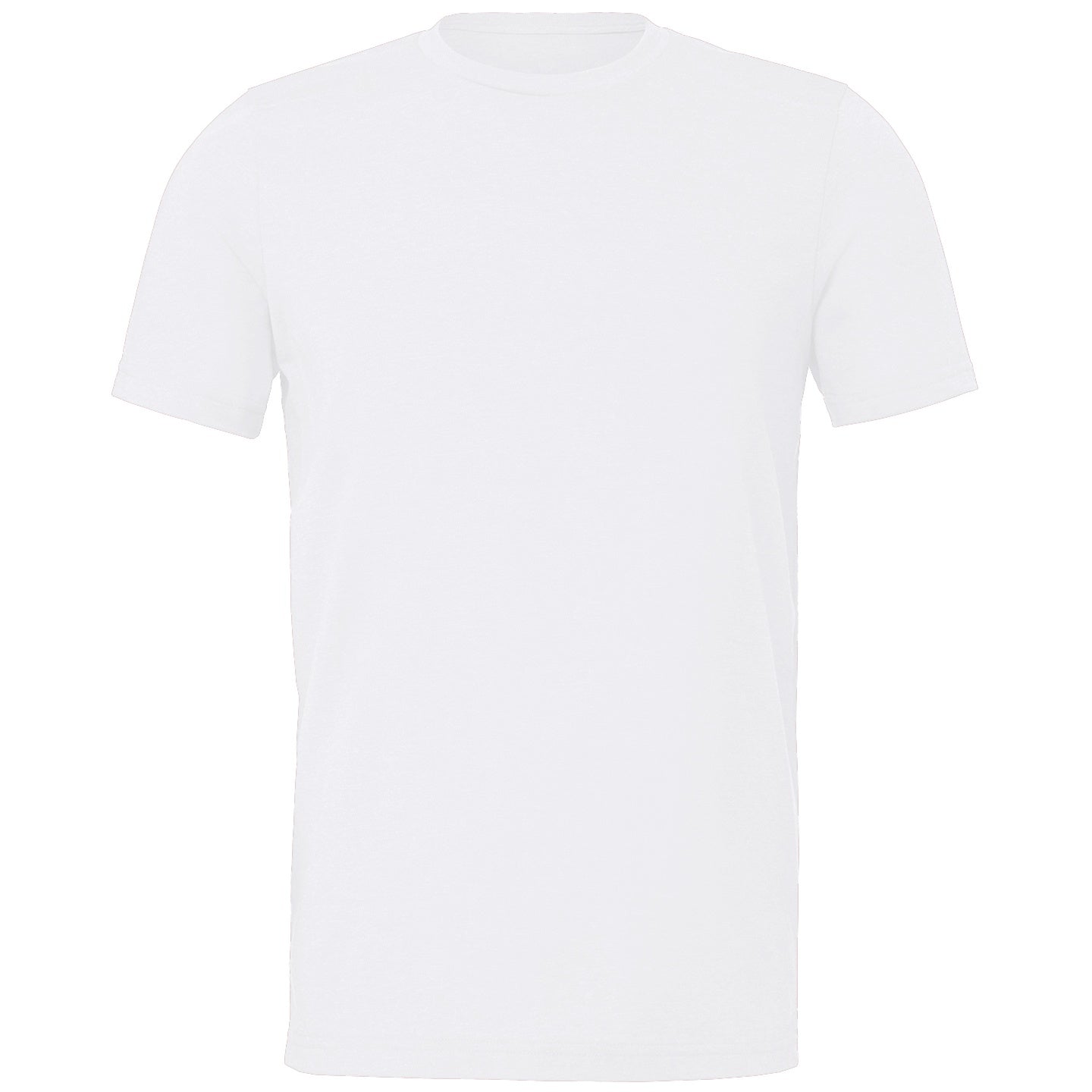 Solid White Blend - Front - Bella + Canvas Unisex Sueded Tee