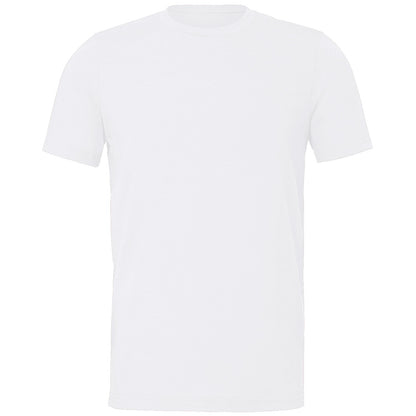 Solid White Blend - Front - Bella + Canvas Unisex Sueded Tee