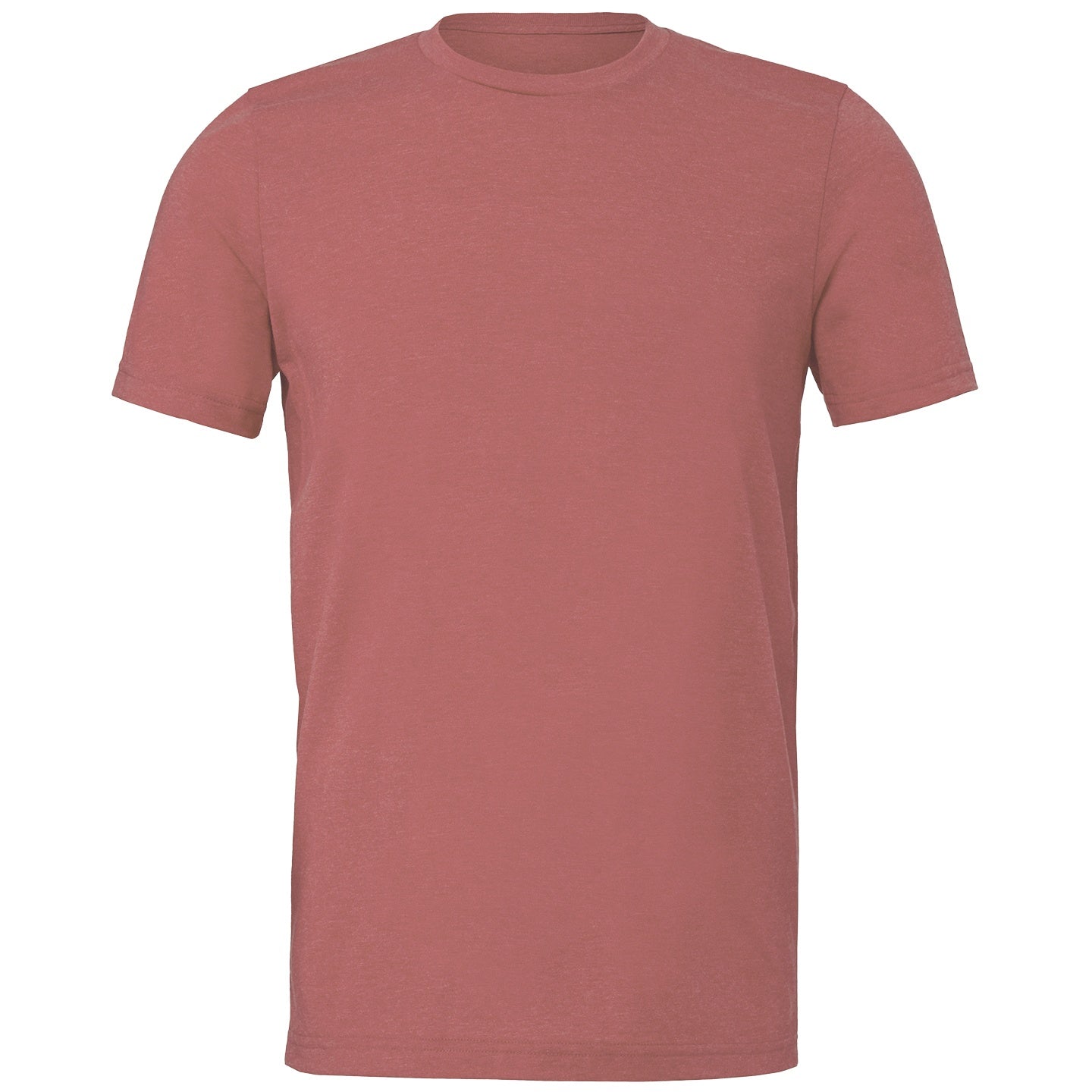Heather Mauve - Front - Bella + Canvas Unisex Sueded Tee