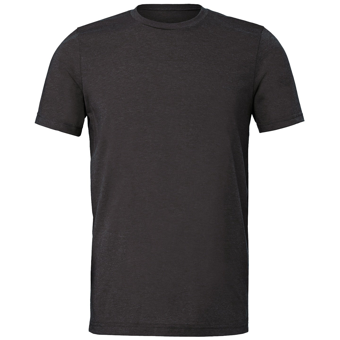 Dark Grey Heather - Front - Bella + Canvas Unisex Sueded Tee