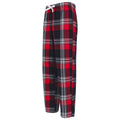 Red-Navy Check - Lifestyle - SF Minni Childrens-Kids Tartan Lounge Pants