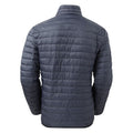 Navy Melange - Back - 2786 Mens Melange Padded Jacket