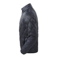 Navy - Side - 2786 Mens Diamond Pane Padded Jacket