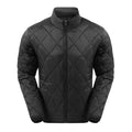 Black - Front - 2786 Mens Diamond Pane Padded Jacket