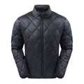 Navy - Front - 2786 Mens Diamond Pane Padded Jacket