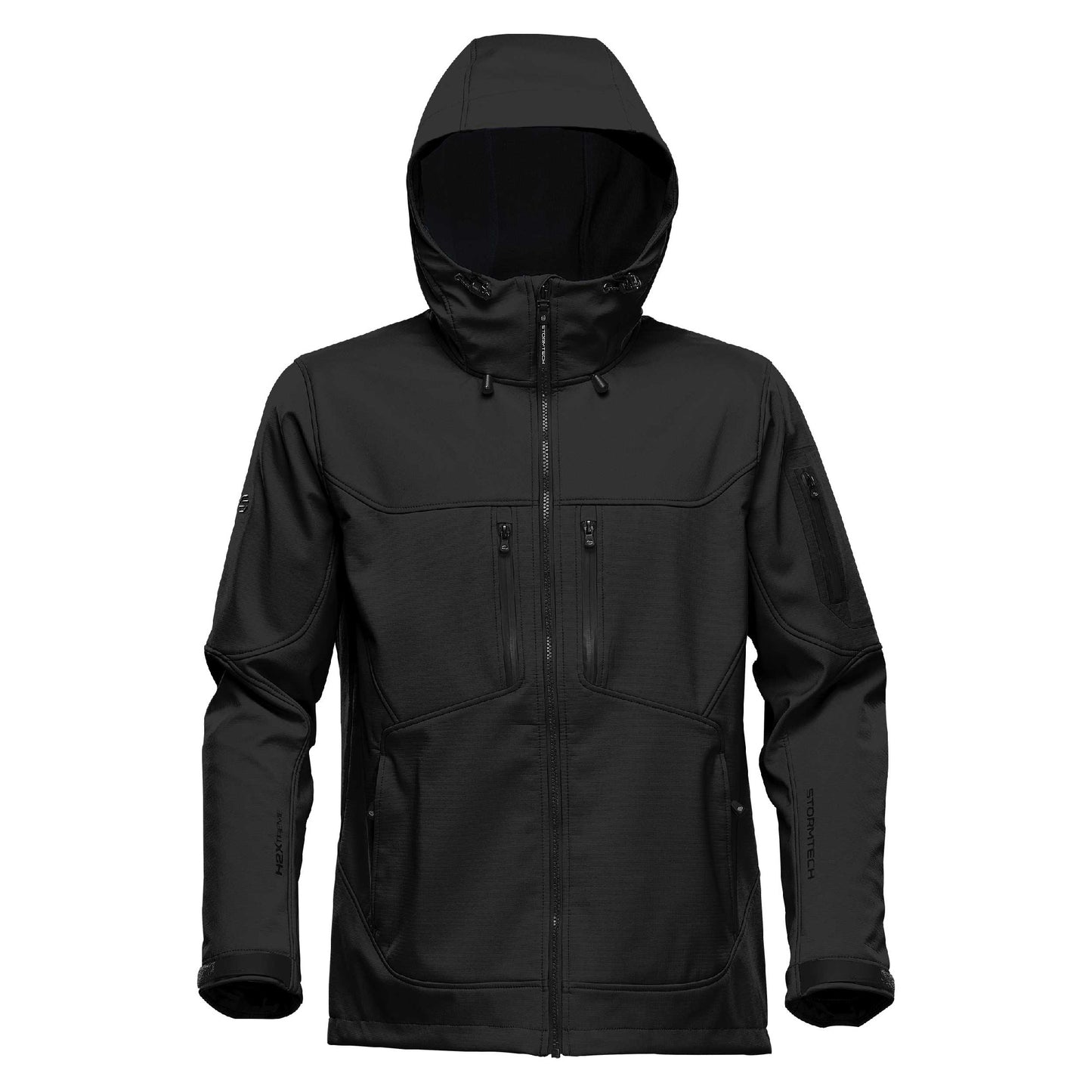Black - Front - Stormtech Mens Epsilon 2 Softshell Jacket