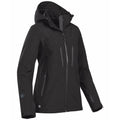 Black- Carbon - Lifestyle - Stormtech Womens Patrol Technical Softshell Jacket