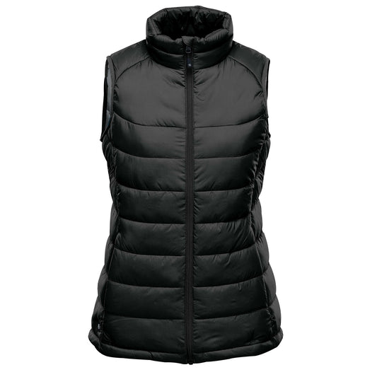 Black - Front - Stormtech Womens Stavanger Thermal Vest