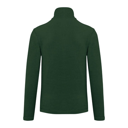 Forest Green - Back - Kariban Mens Falco Full Zip Anti Pill Fleece Jacket
