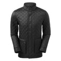 Black - Front - 2786 Mens Quartic Quilt Jacket