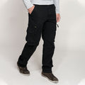 Beige - Front - Kariban Spaso Heavy Canvas Workwear Trouser - Pants