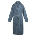 Blue - Front - ARTG Unisex Adults Organic Bathrobe With Hood