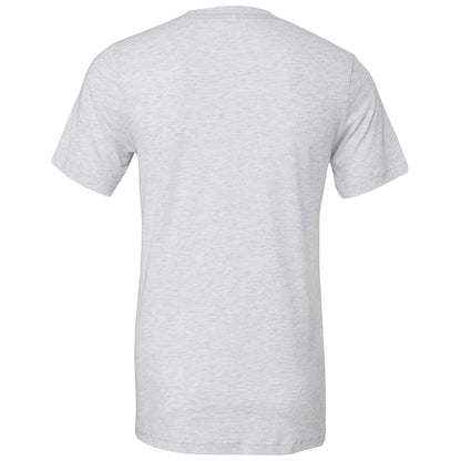 White Fleck - Back - Bella Canvas Unisex Adults Triblend Crew Neck T Shirt