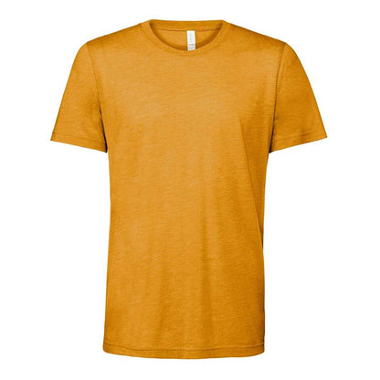 Mustard Triblend - Front - Bella Canvas Unisex Adults Triblend Crew Neck T Shirt