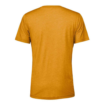 Mustard Triblend - Back - Bella Canvas Unisex Adults Triblend Crew Neck T Shirt